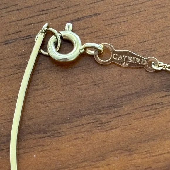 RARE Discontinued Catbird Gold Delicate Bracelet - Picture 5 of 8